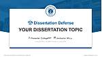University of Évry Val d’Essonne Graduation Thesis Defense PPT Template