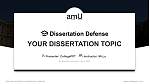 Aix-Marseille University Graduation Thesis Defense PPT Template