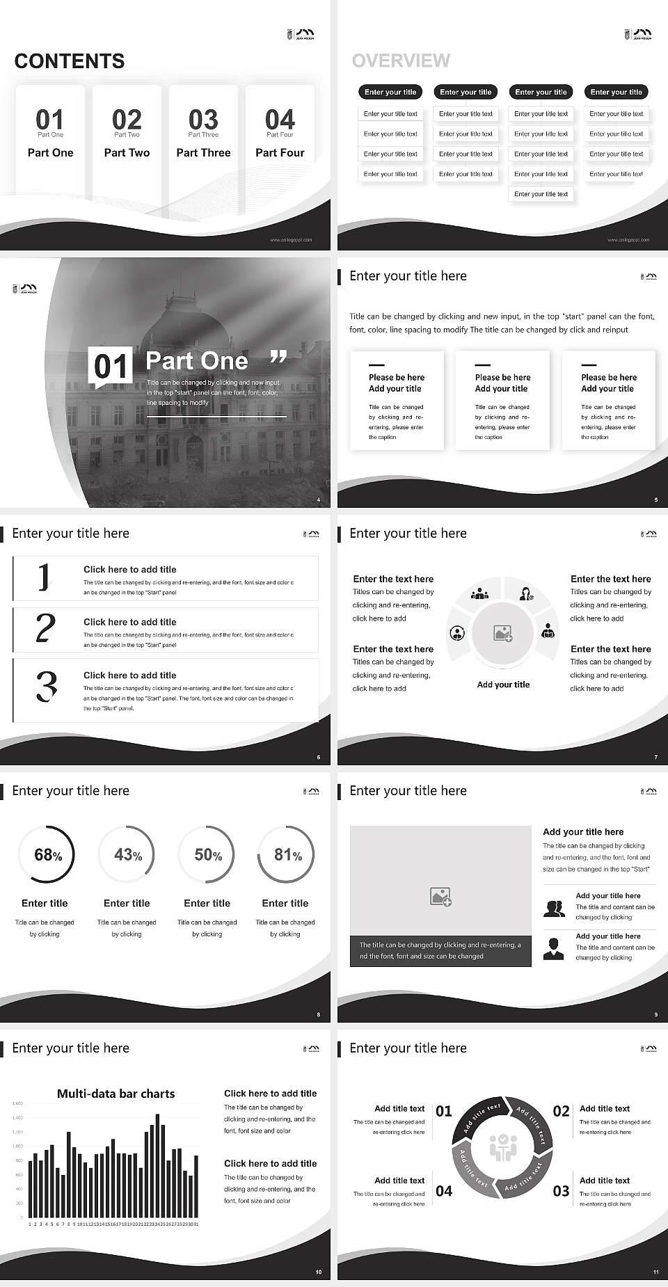 Jean Moulin University Lyon 3 Lecture Sharing and Networking Event PPT Template4:3 ratio PPT effect preview image2