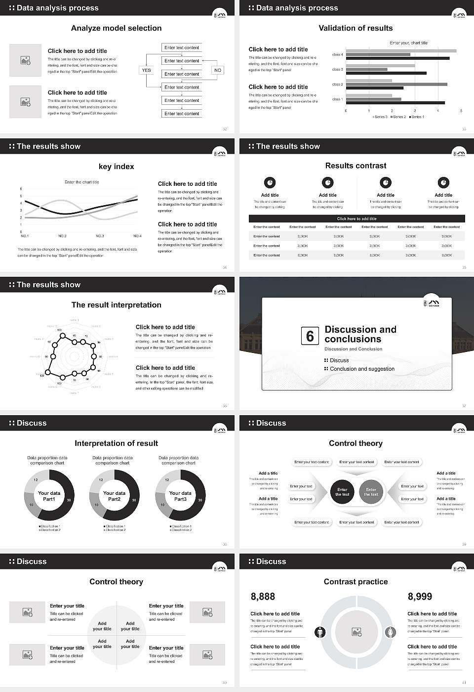 Jean Moulin University Lyon 3 Graduation Thesis Defense PPT Template16:9 ratio PPT effect preview image5