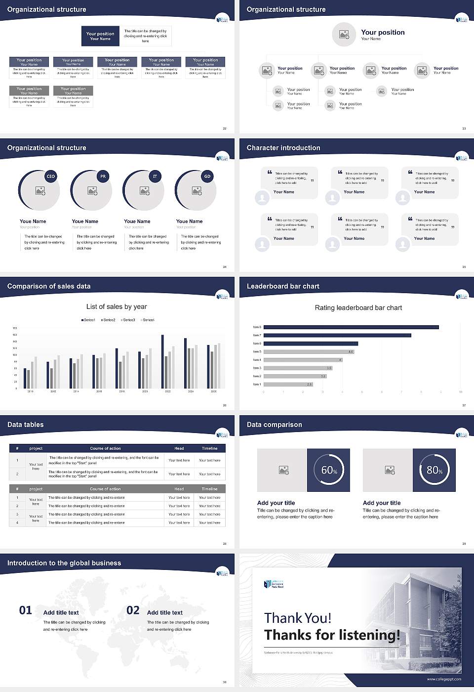 Sorbonne Paris North University – Bobigny campus Academic Presentation/Research Findings Report PPT Template16:9 ratio PPT effect preview image4