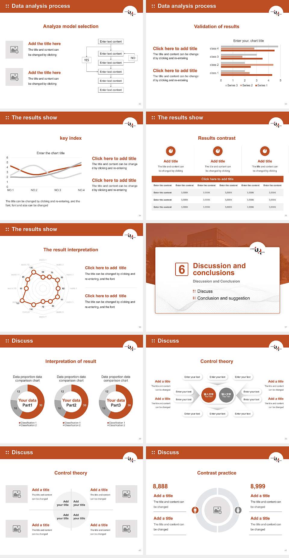 Le Havre Normandy University Graduation Thesis Defense PPT Template4:3 ratio PPT effect preview image5