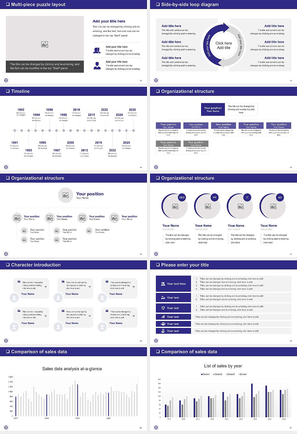 Gustave Eiffel University General PPT Template16:9 ratio PPT effect preview image3
