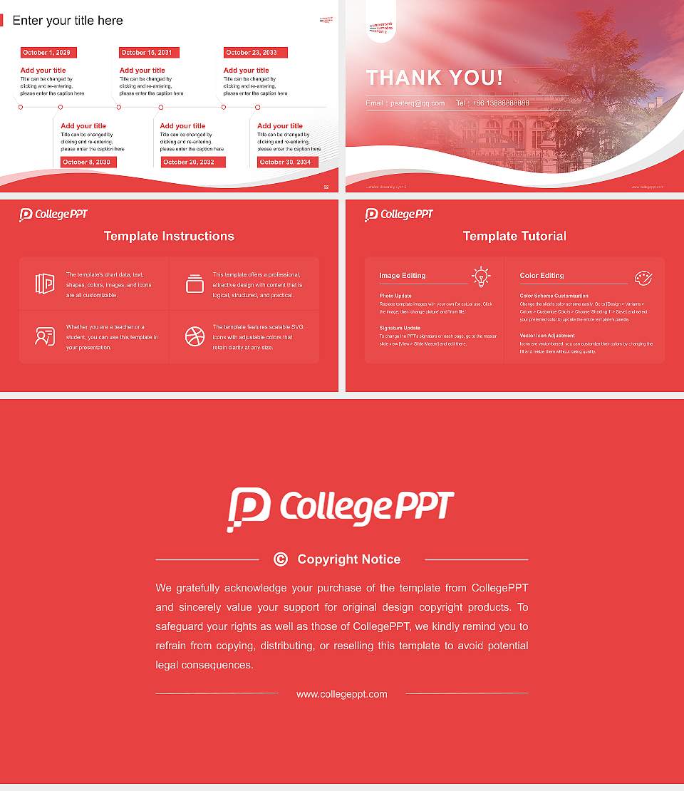 Lumière University Lyon 2 Lecture Sharing and Networking Event PPT Template16:9 ratio PPT effect preview image4