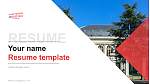 Lumière University Lyon 2 Resume Templat PPT