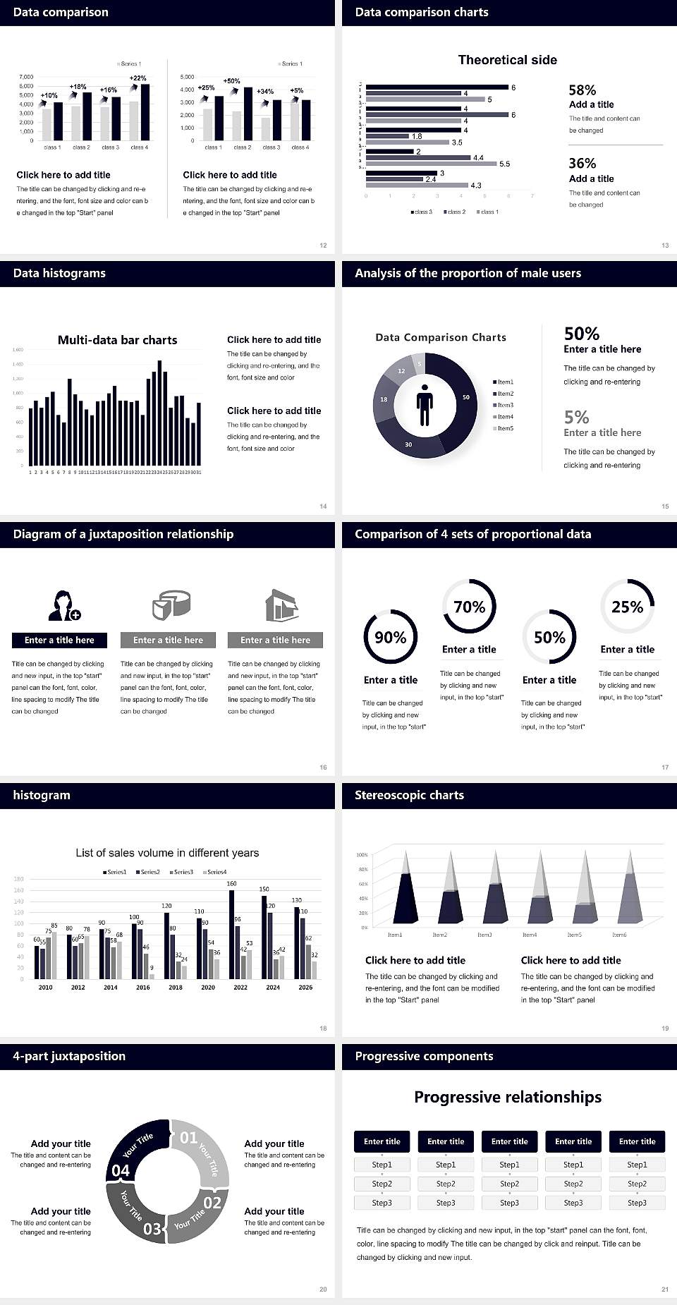 Champollion National University Institute Thesis Proposal/Graduation Defense PPT Template4:3 ratio PPT effect preview image3