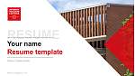 Toulouse 1 Capitole University Resume Templat PPT