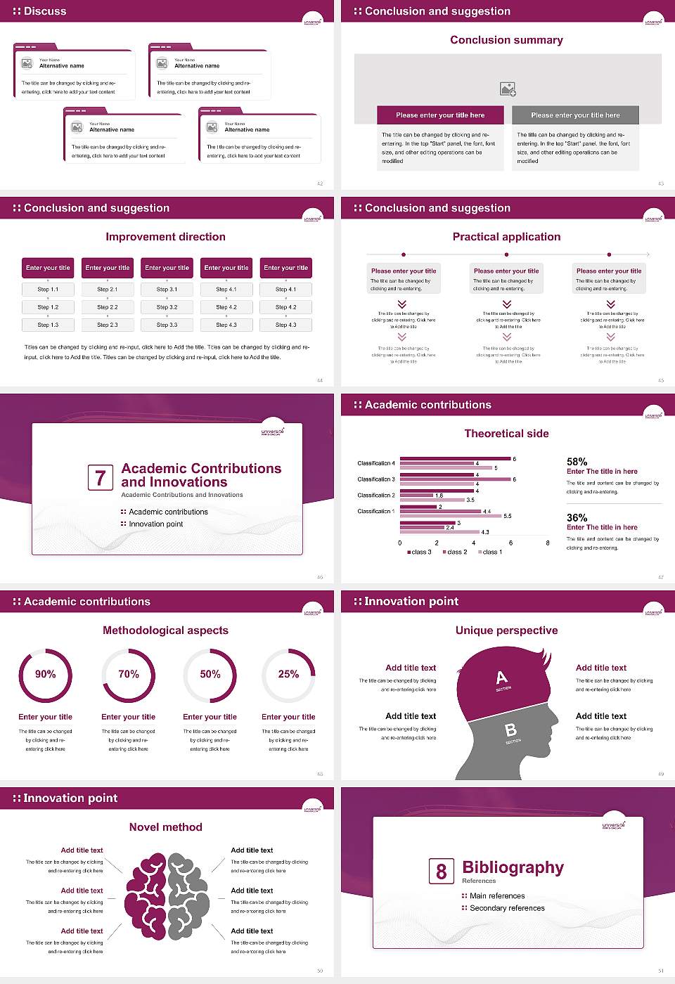 Paris-Saclay University – Bicêtre campus Graduation Thesis Defense PPT Template16:9 ratio PPT effect preview image6