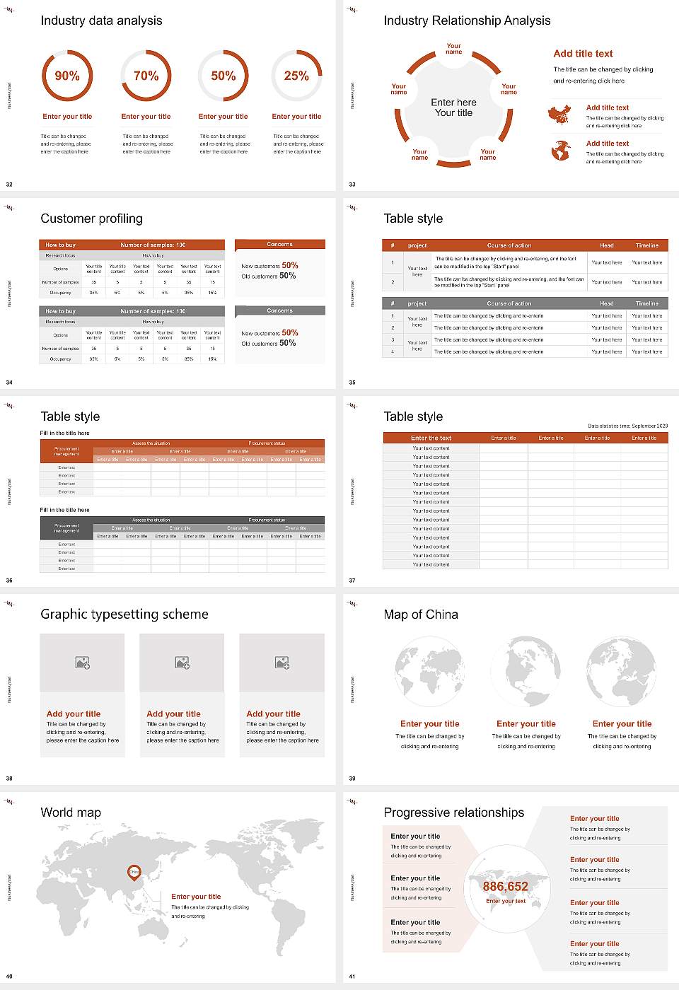 Le Havre Normandy University Competition/Entrepreneurship Contest PPT Template16:9 ratio PPT effect preview image5