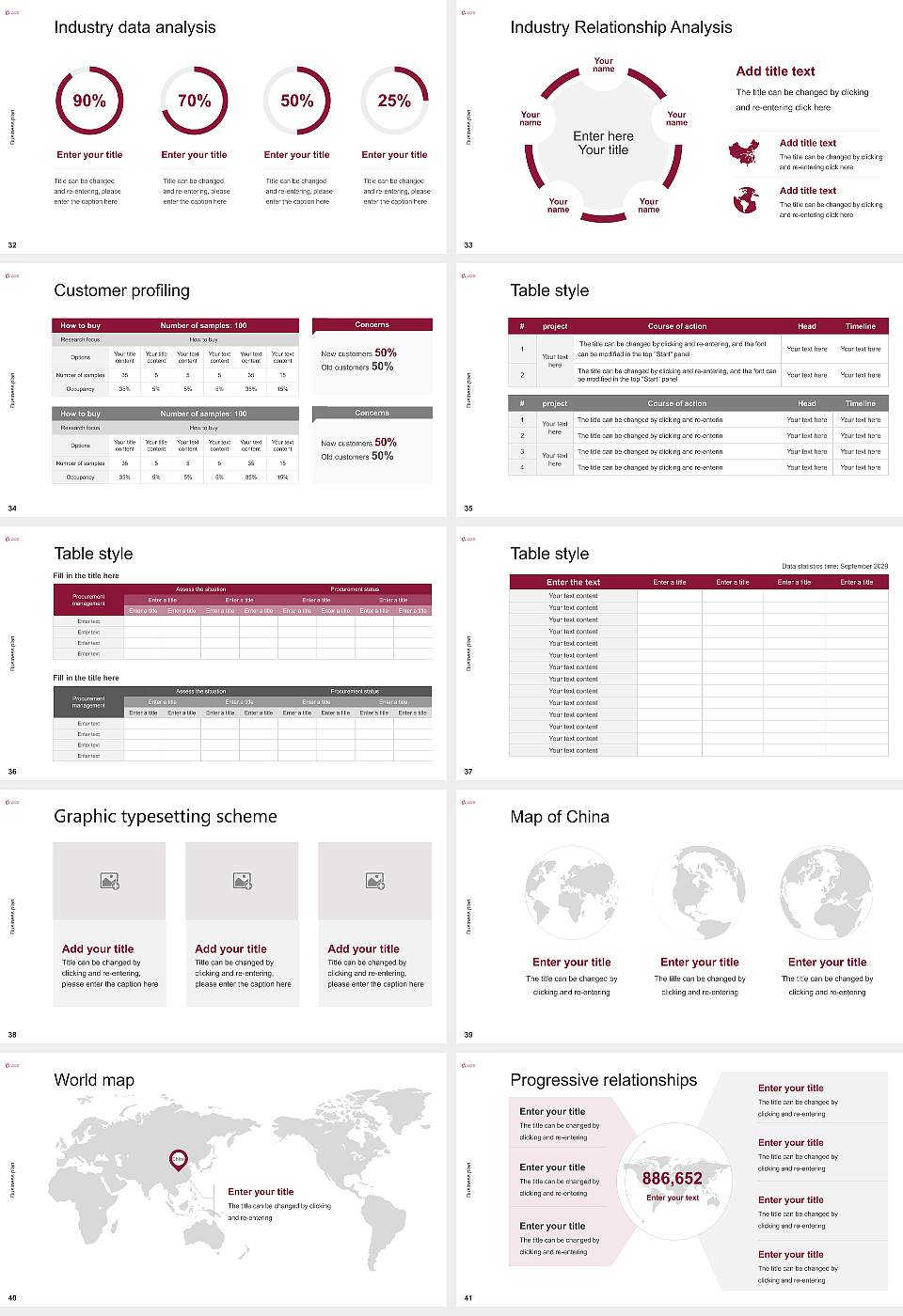 Paris Cité University Competition/Entrepreneurship Contest PPT Template16:9 ratio PPT effect preview image5