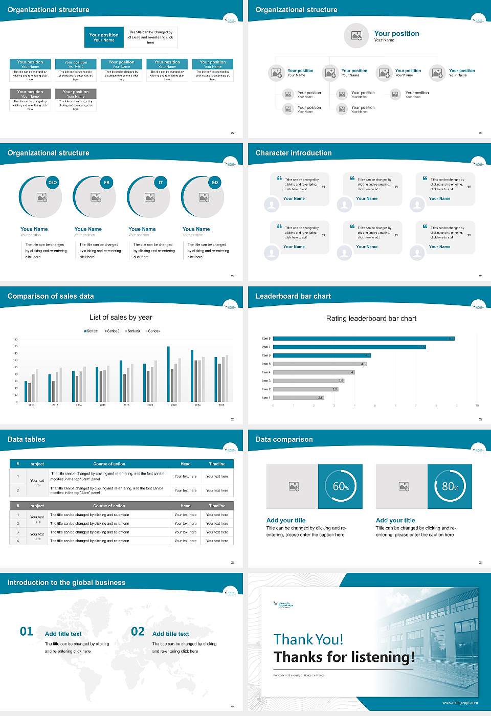 Polytechnic University of Hauts-de-France Academic Presentation/Research Findings Report PPT Template16:9 ratio PPT effect preview image4