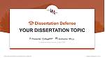 Le Havre Normandy University Graduation Thesis Defense PPT Template