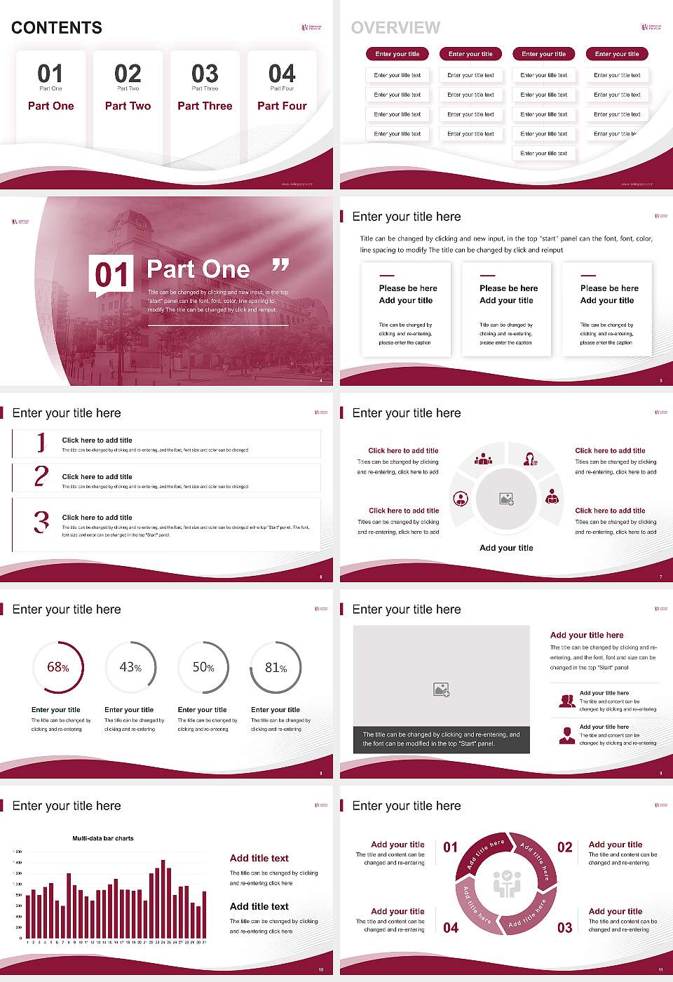 Paris Cité University Lecture Sharing and Networking Event PPT Template16:9 ratio PPT effect preview image2