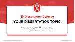 Le Mans University Graduation Thesis Defense PPT Template