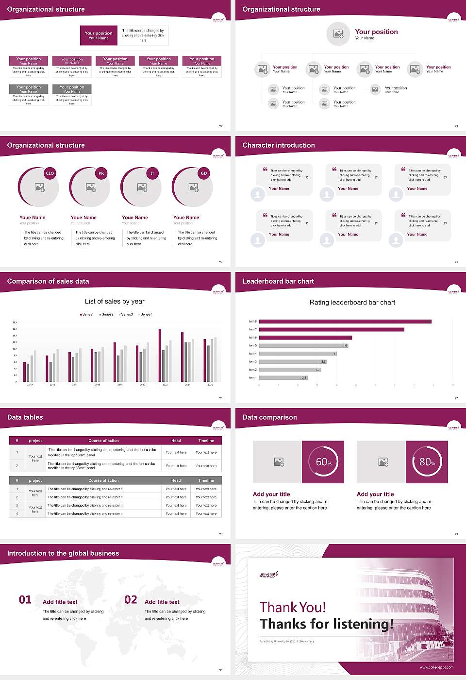 Paris-Saclay University – Bicêtre campus Academic Presentation/Research Findings Report PPT Template16:9 ratio PPT effect preview image4