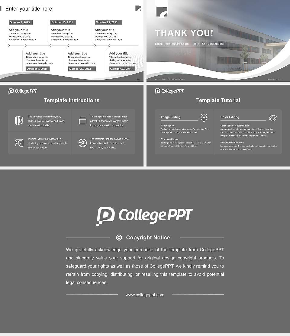 Alanus University of Arts and Social Sciences Lecture Sharing and Networking Event PPT Template16:9 ratio PPT effect preview image4