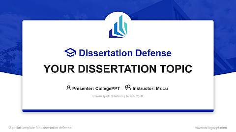 University of Paderborn Graduation Thesis Defense PPT Template