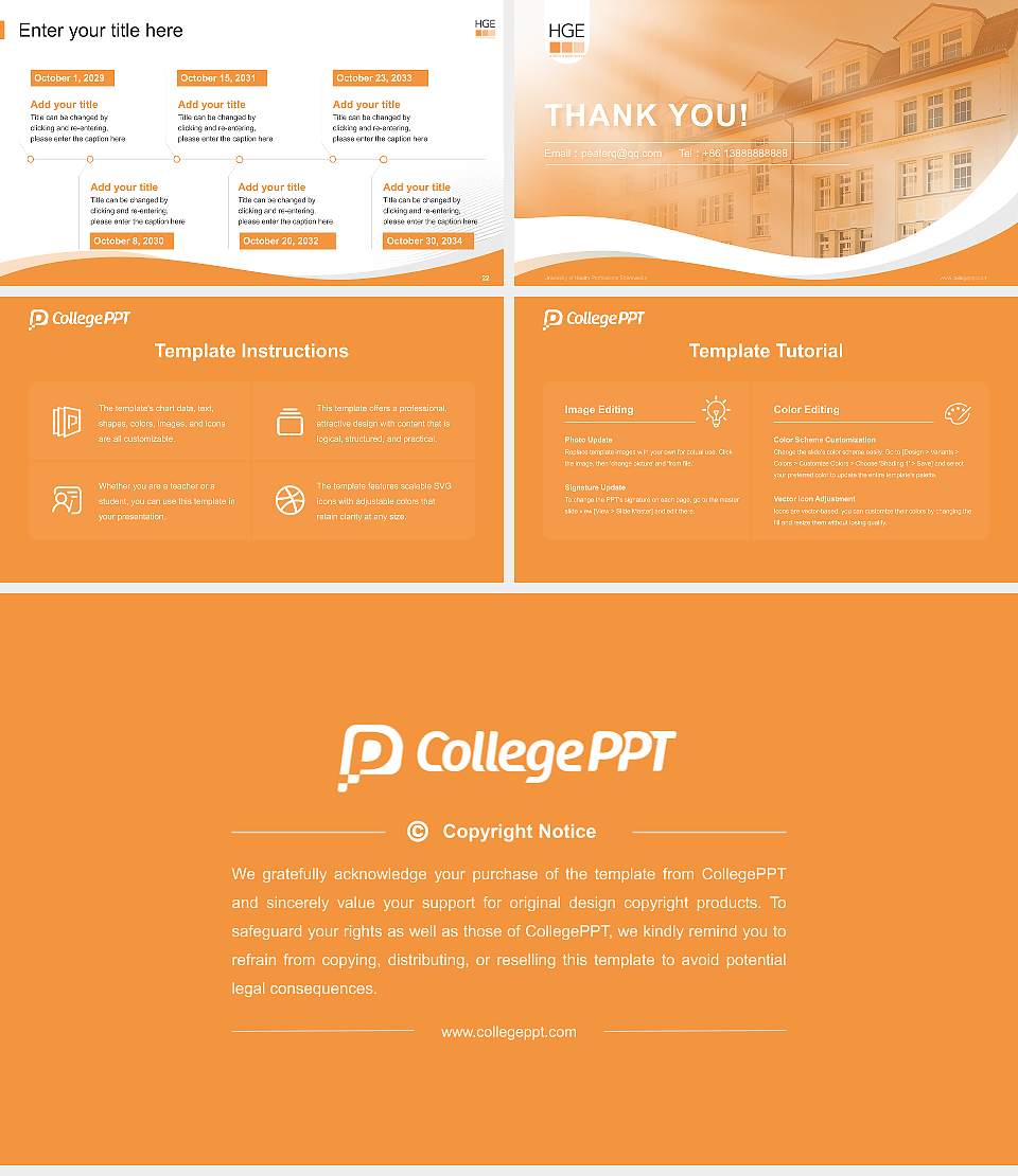 University of Health Professions Eberswalde Lecture Sharing and Networking Event PPT Template16:9 ratio PPT effect preview image4