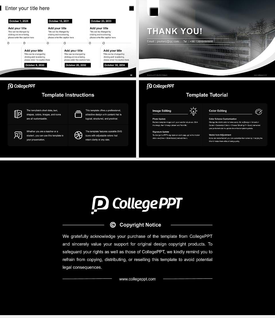 Academy of Media Arts Cologne Lecture Sharing and Networking Event PPT Template16:9 ratio PPT effect preview image4