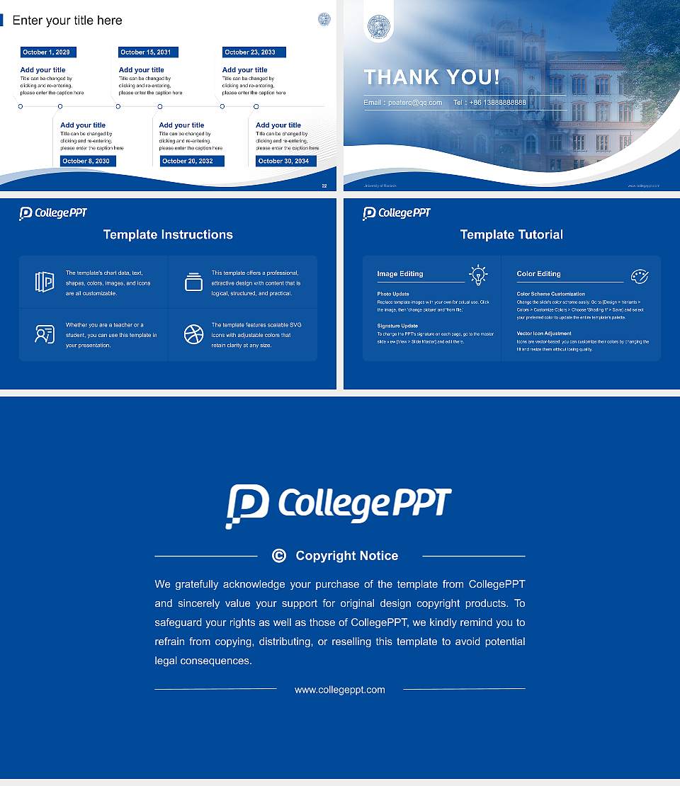University of Rostock Lecture Sharing and Networking Event PPT Template16:9 ratio PPT effect preview image4