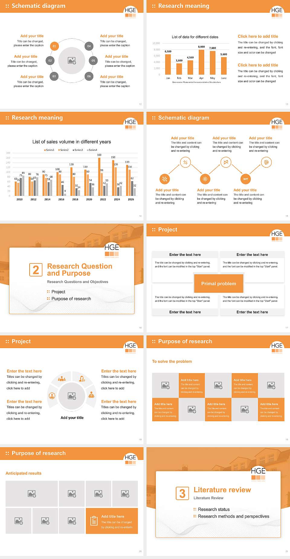 University of Health Professions Eberswalde Graduation Thesis Defense PPT Template4:3 ratio PPT effect preview image3