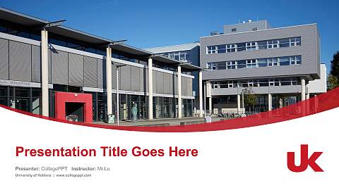 University of Koblenz Course/Courseware Creation PPT Template