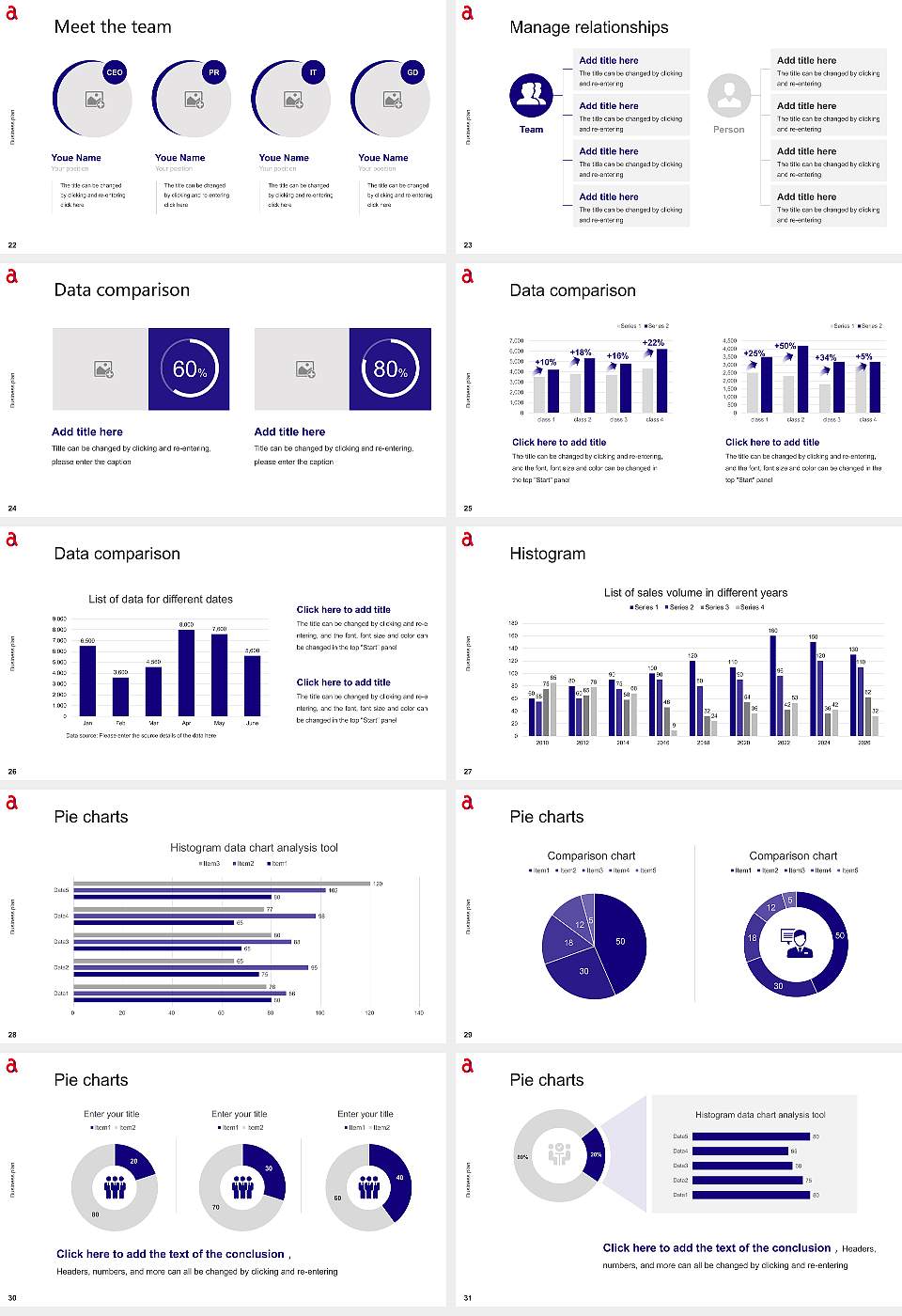 Anhalt University of Applied Sciences Competition/Entrepreneurship Contest PPT Template16:9 ratio PPT effect preview image4