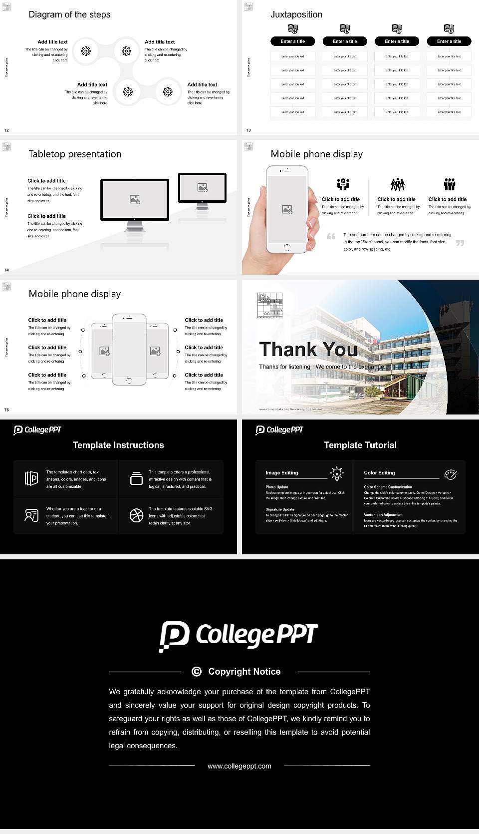 University of Konstanz Competition/Entrepreneurship Contest PPT Template16:9 ratio PPT effect preview image9