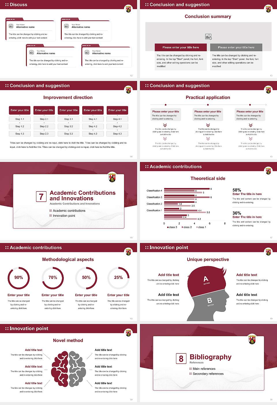University of Public Administration Rhineland-Palatinate Graduation Thesis Defense PPT Template16:9 ratio PPT effect preview image6
