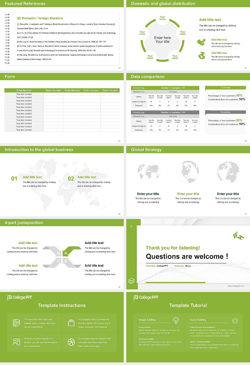 Westphalian University of Applied Sciences Thesis Proposal/Graduation Defense PPT Template16:9 ratio PPT effect preview image4