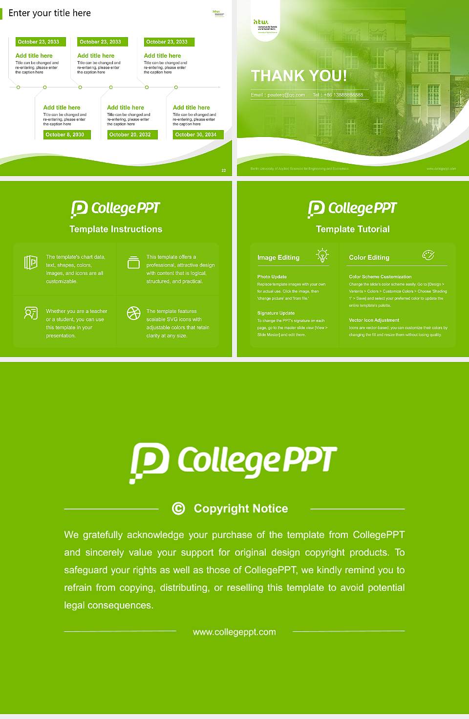 Berlin University of Applied Sciences for Engineering and Economics Lecture Sharing and Networking Event PPT Template4:3 ratio PPT effect preview image4