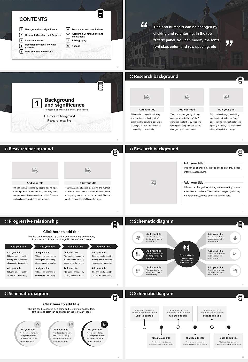 University of Social Design Graduation Thesis Defense PPT Template16:9 ratio PPT effect preview image2