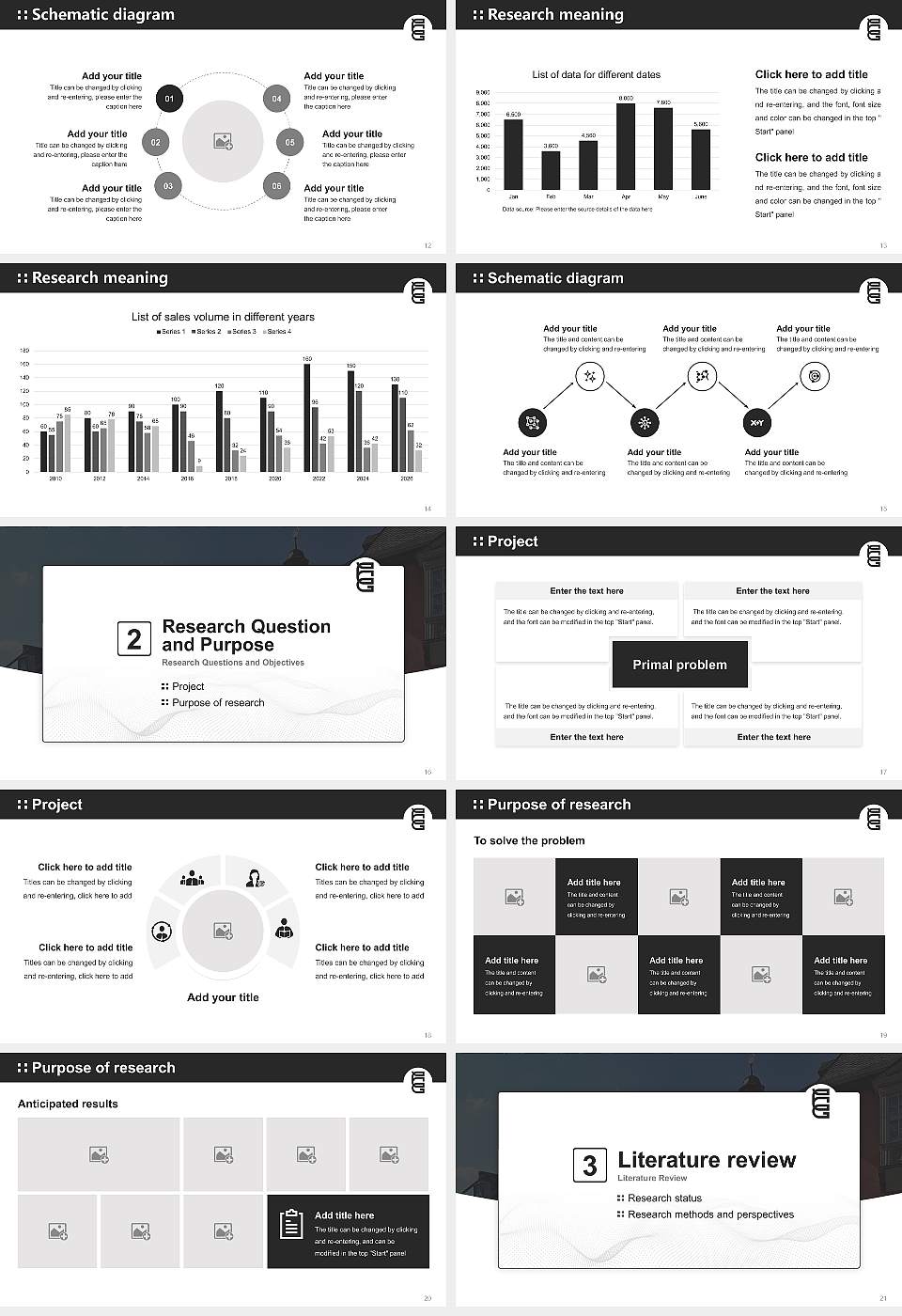 University of Social Design Graduation Thesis Defense PPT Template16:9 ratio PPT effect preview image3