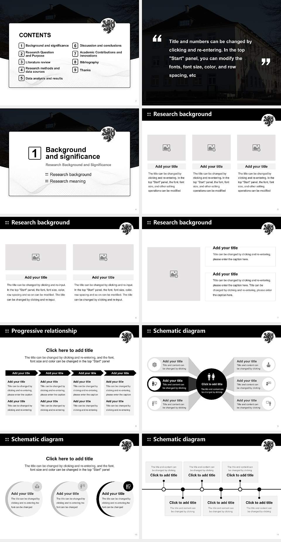 University of Wuppertal – Freudenberg campus Graduation Thesis Defense PPT Template4:3 ratio PPT effect preview image2