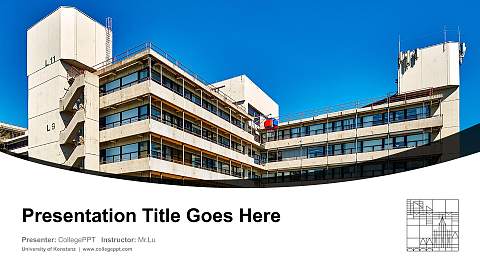 University of Konstanz Course/Courseware Creation PPT Template