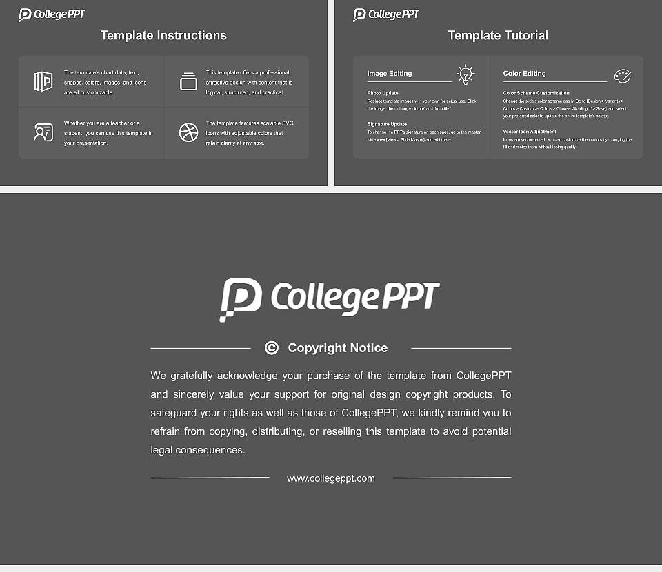Berlin University of Applied Sciences and Technology Course/Courseware Creation PPT Template16:9 ratio PPT effect preview image5
