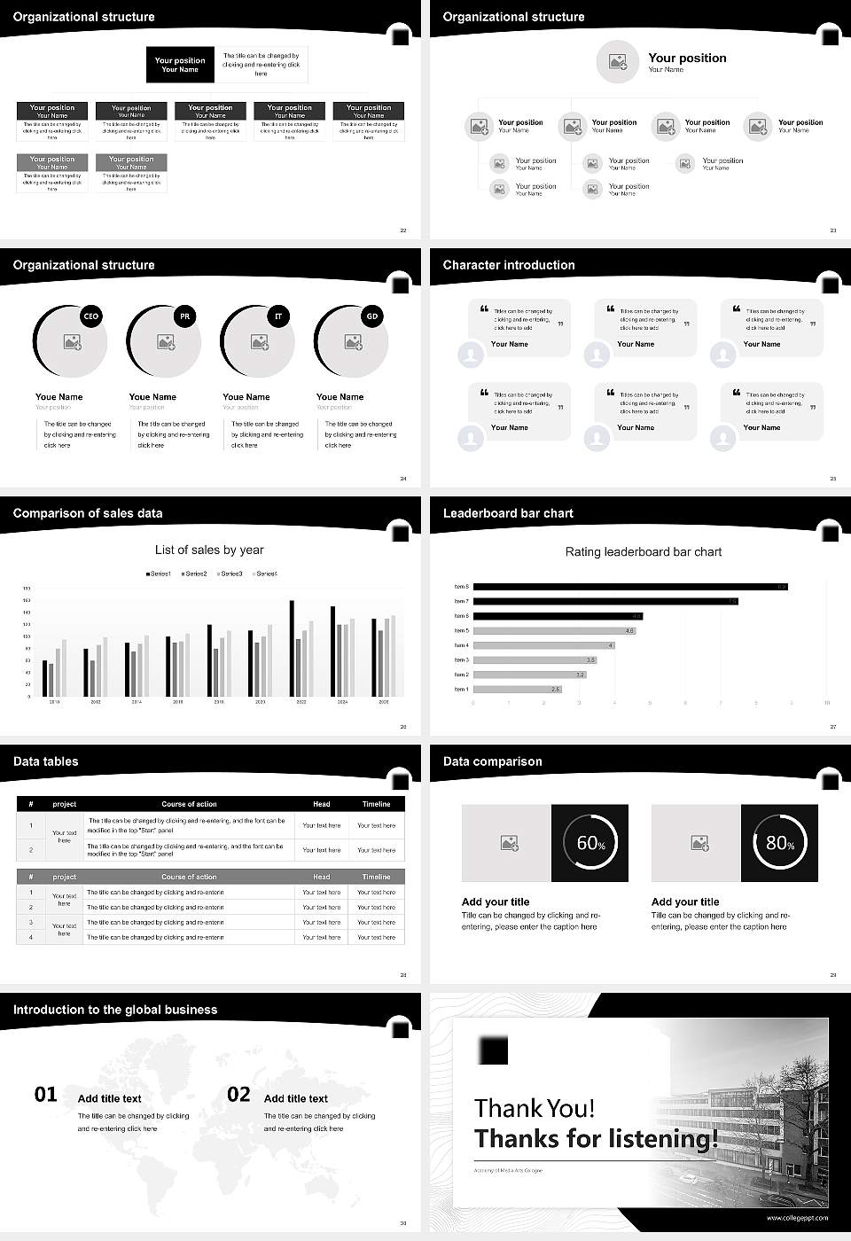 Academy of Media Arts Cologne Academic Presentation/Research Findings Report PPT Template16:9 ratio PPT effect preview image4