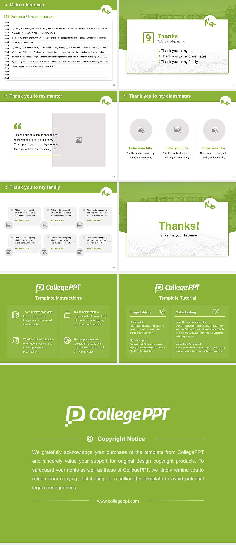 Westphalian University of Applied Sciences – Recklinghausen campus Graduation Thesis Defense PPT Template4:3 ratio PPT effect preview image7