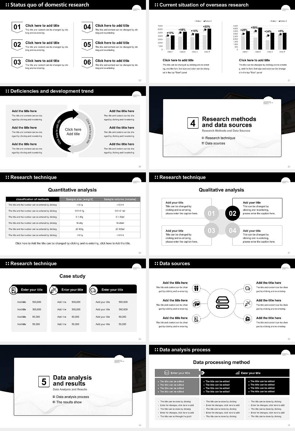 Academy of Fine Arts Munich Graduation Thesis Defense PPT Template16:9 ratio PPT effect preview image4