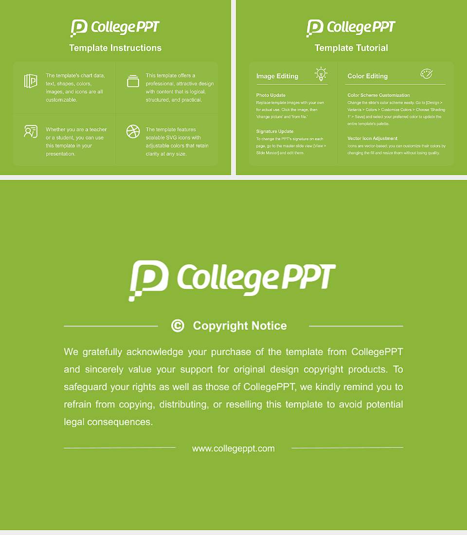 bbw University of Applied Sciences Course/Courseware Creation PPT Template4:3 ratio PPT effect preview image5