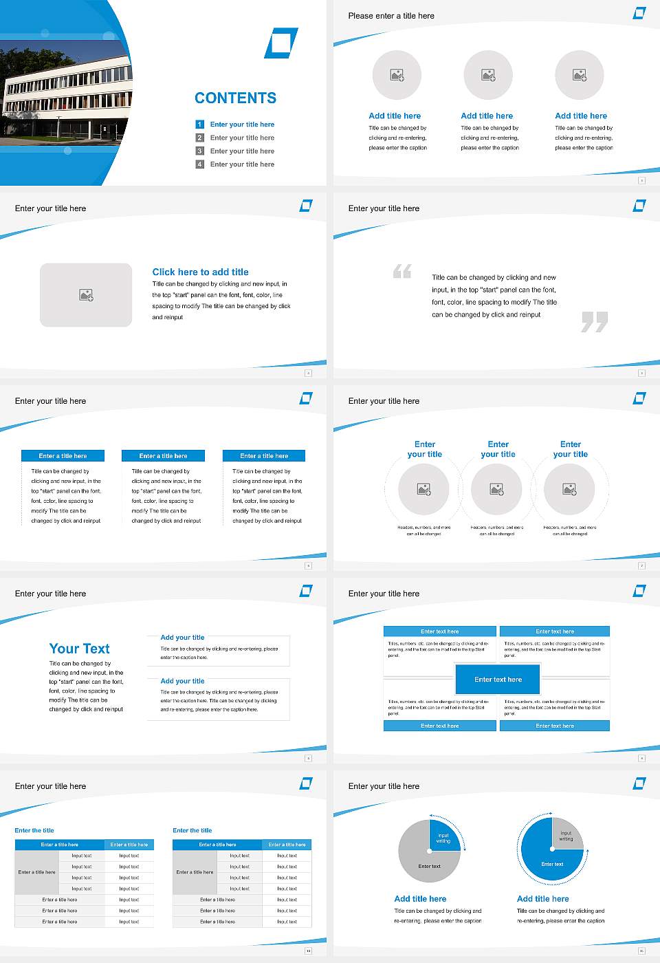 University of Public Service in Bavaria – Starnberg campus Course/Courseware Creation PPT Template16:9 ratio PPT effect preview image2
