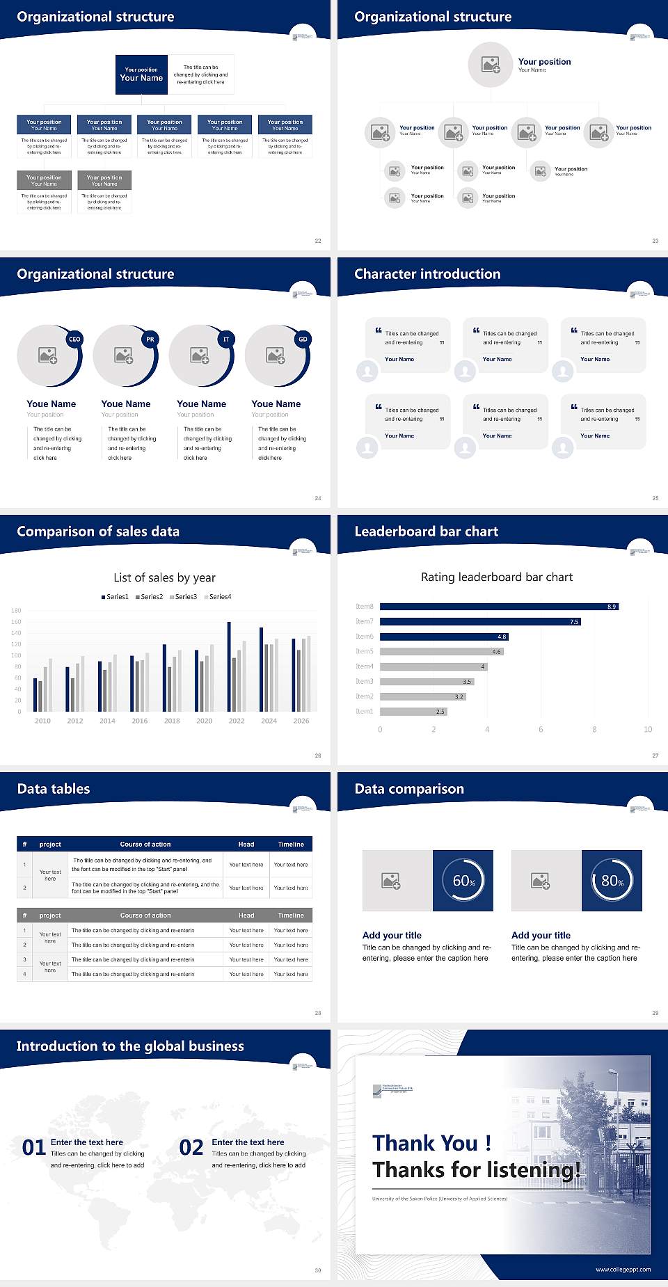 University of the Saxon Police (University of Applied Sciences) Academic Presentation/Research Findings Report PPT Template4:3 ratio PPT effect preview image4