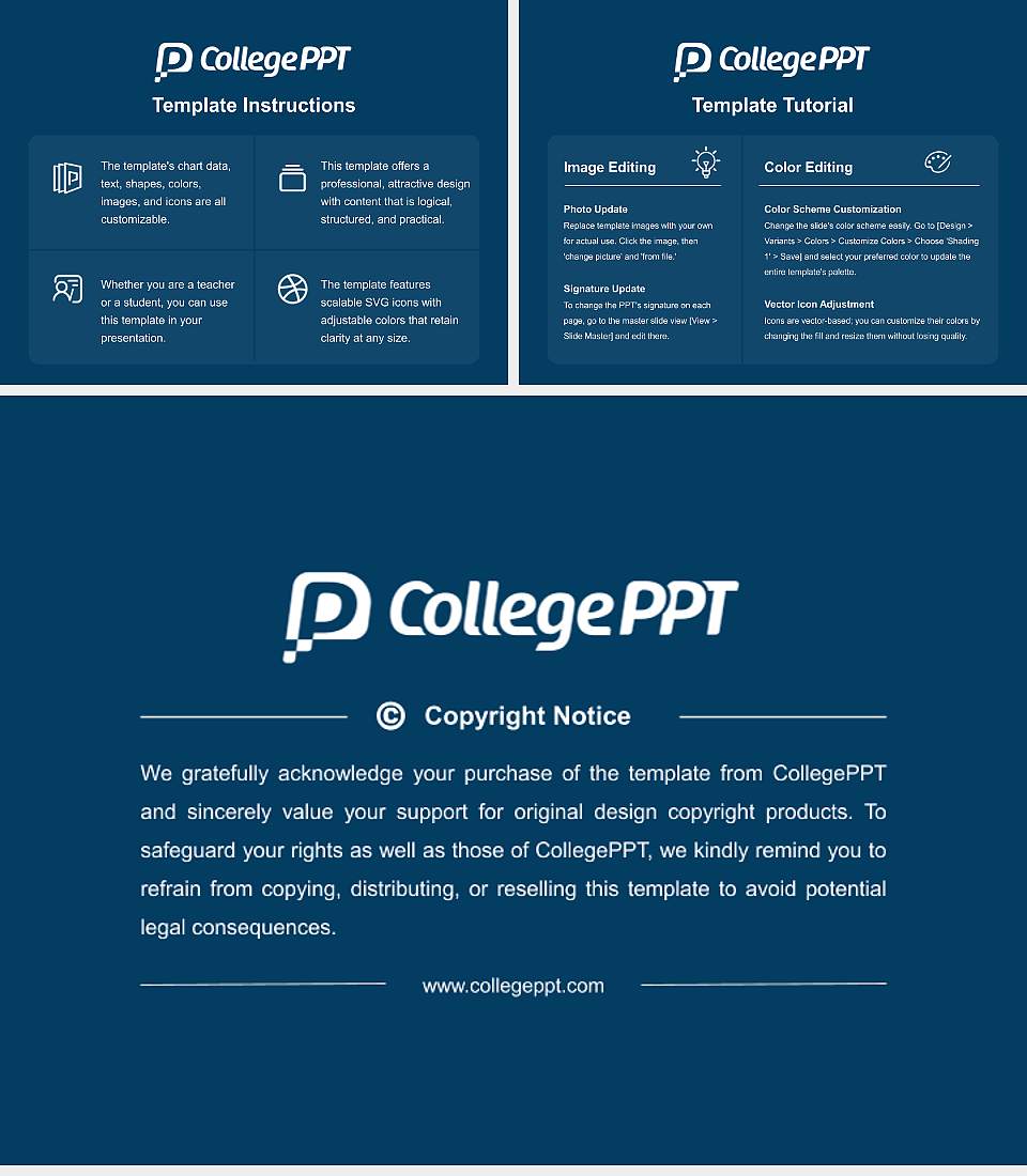 Worms University of Applied Sciences Course/Courseware Creation PPT Template4:3 ratio PPT effect preview image5