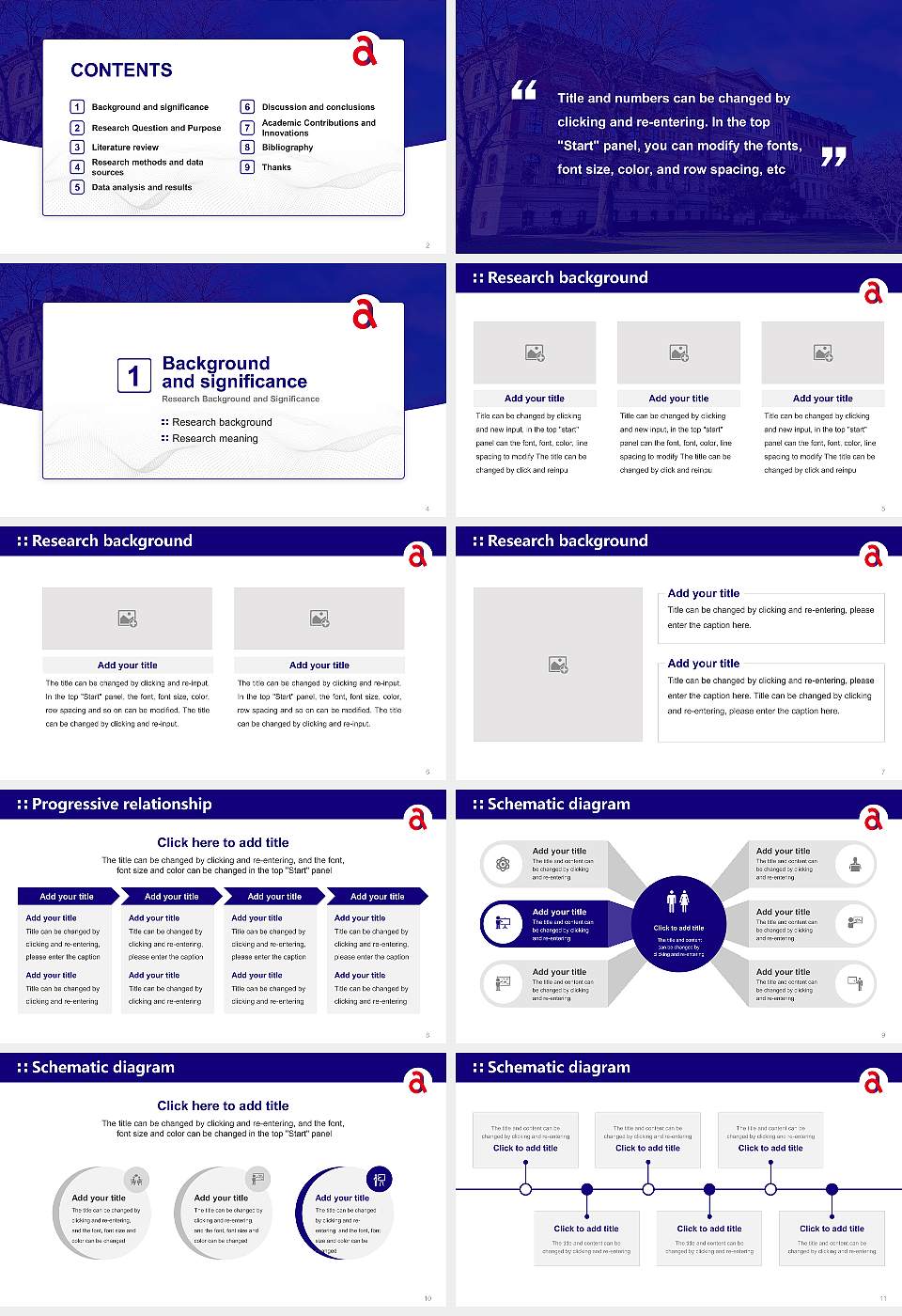 Anhalt University of Applied Sciences Graduation Thesis Defense PPT Template16:9 ratio PPT effect preview image2