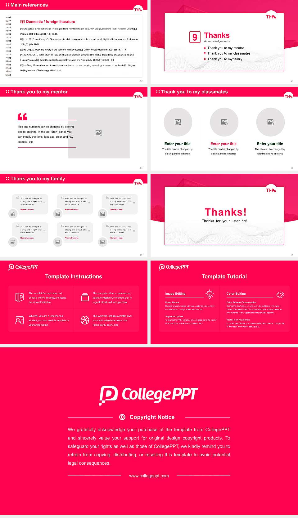 Augsburg Technical University of Applied Sciences Graduation Thesis Defense PPT Template16:9 ratio PPT effect preview image7