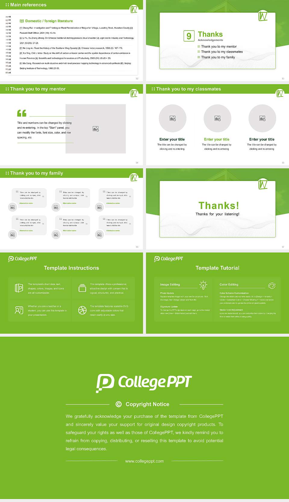 Weihenstephan-Triesdorf University of Applied Sciences Graduation Thesis Defense PPT Template16:9 ratio PPT effect preview image7