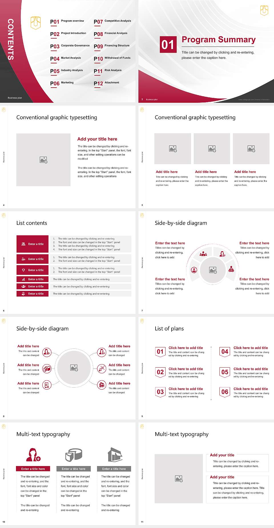 University of Osnabrück Competition/Entrepreneurship Contest PPT Template4:3 ratio PPT effect preview image2