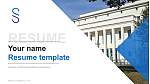 University of Public Administration and Law Saxony Resume PPT Template