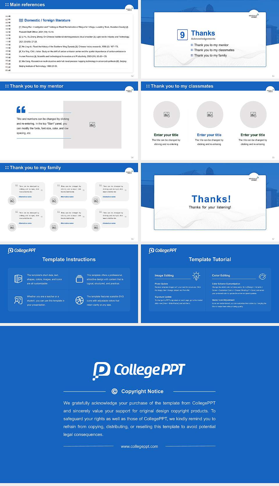 Ansbach University of Applied Sciences Graduation Thesis Defense PPT Template16:9 ratio PPT effect preview image7