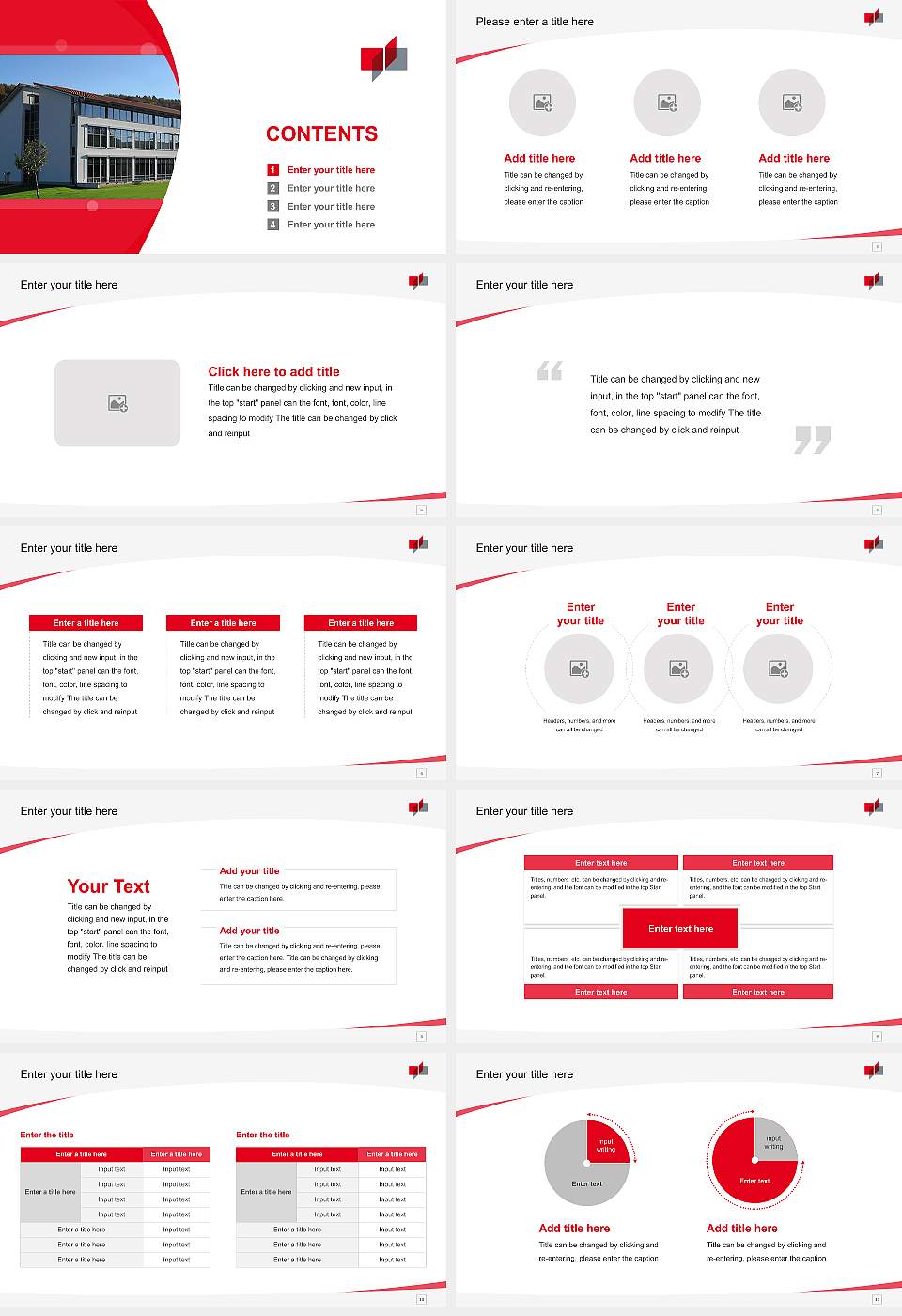Baden-Württemberg Cooperative State University – Horb campus Course/Courseware Creation PPT Template16:9 ratio PPT effect preview image2